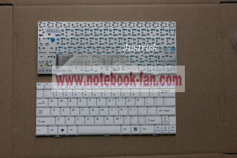 NEW Medion E1210 MD96834 MD96912 MD97160 N9776 Keyboard US White - Click Image to Close